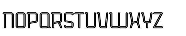 Bigante Inline Cond Regular Font UPPERCASE