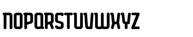 Bigante Solid Xcond Medium Font UPPERCASE
