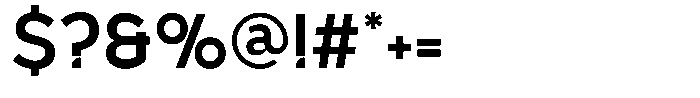 Bigat Regular Font OTHER CHARS