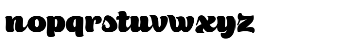 Bigball Regular Font LOWERCASE