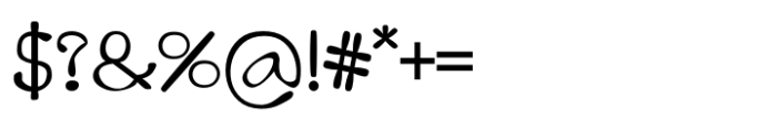 Bigbelly Font OTHER CHARS