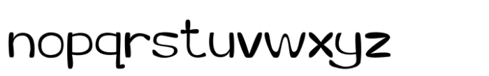 Bigbelly Font LOWERCASE