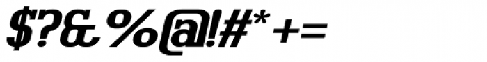 Bigboy Bold Italic Font OTHER CHARS