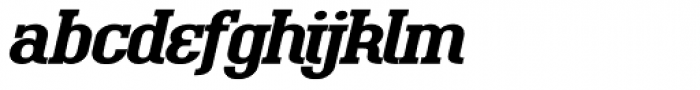 Bigboy Bold Italic Font LOWERCASE