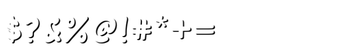Bigdome Inner Font OTHER CHARS