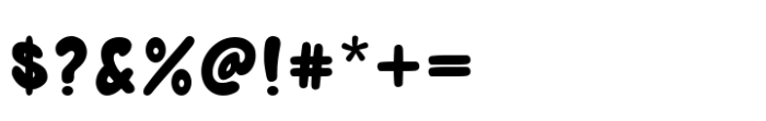 Bigdome Regular Font OTHER CHARS