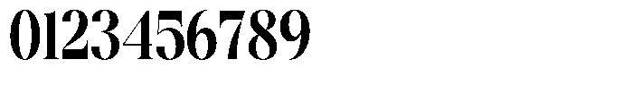 Bigdora Black Condensed Font OTHER CHARS