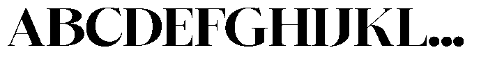 Bigdora Black Expanded Font UPPERCASE