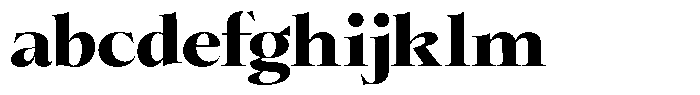 Bigdora Black Expanded FONT