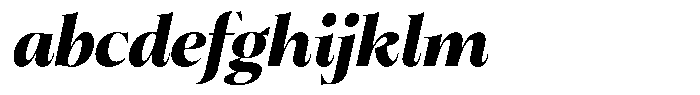 Bigdora Black Semi Expanded Italic FONT