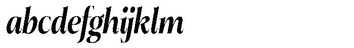 Bigdora Bold Condensed Italic FONT