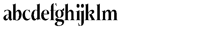 Bigdora Bold Condensed FONT