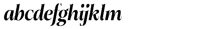 Bigdora Bold Semi Condensed Italic FONT