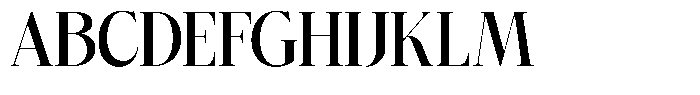 Bigdora Bold Semi Condensed Font UPPERCASE