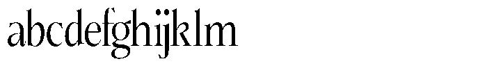 Bigdora Condensed FONT