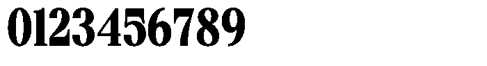 Bigdora Contrast Black Condensed Font OTHER CHARS