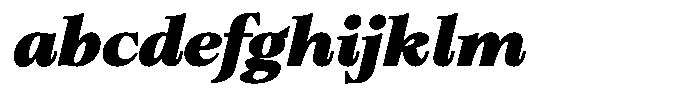 Bigdora Contrast Black Expanded Italic FONT