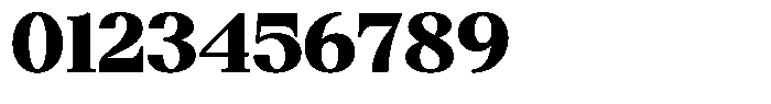 Bigdora Contrast Black Expanded Font OTHER CHARS