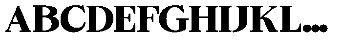Bigdora Contrast Black Expanded Font UPPERCASE