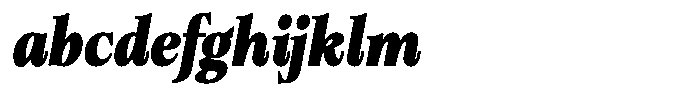 Bigdora Contrast Black Semi Condensed Italic FONT