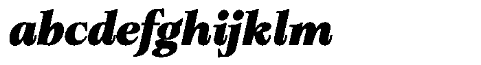 Bigdora Contrast Black Semi Expanded Italic FONT
