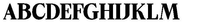 Bigdora Contrast Black Font UPPERCASE