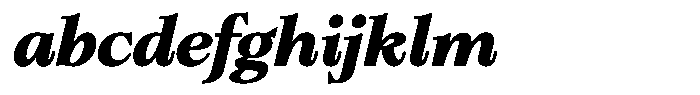 Bigdora Contrast Bold Expanded Italic FONT
