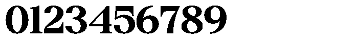 Bigdora Contrast Bold Expanded Font OTHER CHARS