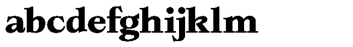 Bigdora Contrast Bold Expanded FONT