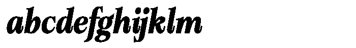 Bigdora Contrast Bold Semi Condensed Italic FONT