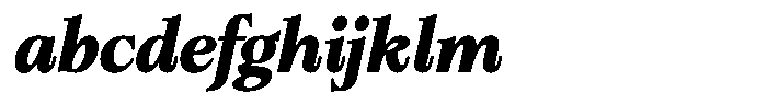 Bigdora Contrast Bold Semi Expanded Italic FONT