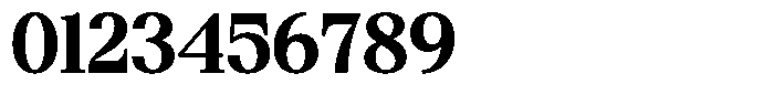 Bigdora Contrast Bold Semi Expanded Font OTHER CHARS