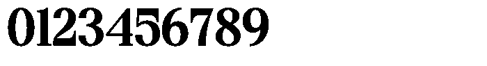 Bigdora Contrast Bold Font OTHER CHARS
