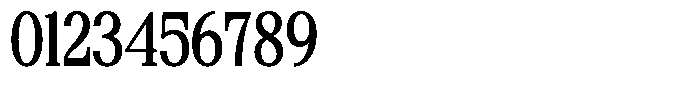 Bigdora Contrast Condensed Font OTHER CHARS