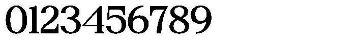 Bigdora Contrast Expanded Font OTHER CHARS