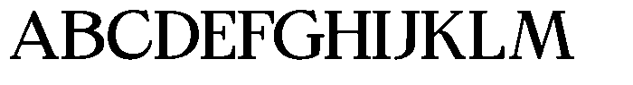 Bigdora Contrast Expanded Font UPPERCASE