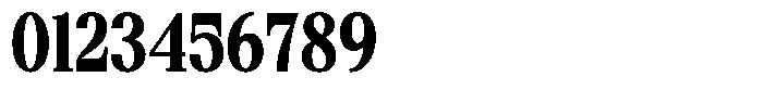 Bigdora Contrast Extra Bold Condensed Font OTHER CHARS