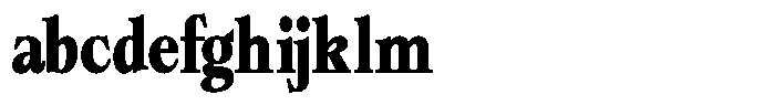Bigdora Contrast Extra Bold Condensed FONT