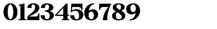Bigdora Contrast Extra Bold Expanded Font OTHER CHARS