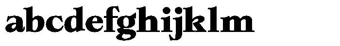 Bigdora Contrast Extra Bold Expanded FONT