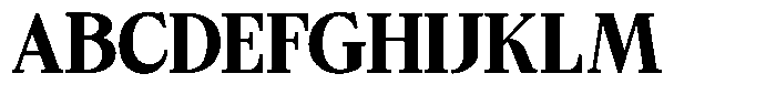 Bigdora Contrast Extra Bold Font UPPERCASE
