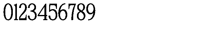 Bigdora Contrast Extra Light Condensed Font OTHER CHARS
