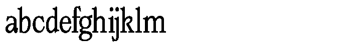 Bigdora Contrast Extra Light Condensed FONT