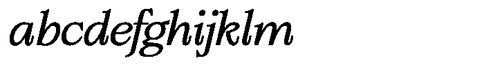 Bigdora Contrast Extra Light Expanded Italic FONT