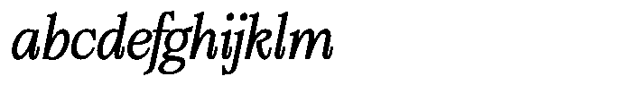 Bigdora Contrast Extra Light Italic FONT