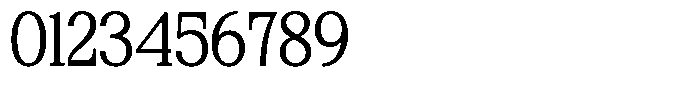 Bigdora Contrast Extra Light Font OTHER CHARS