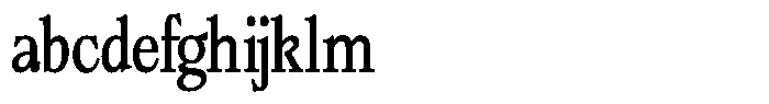 Bigdora Contrast Light Condensed FONT