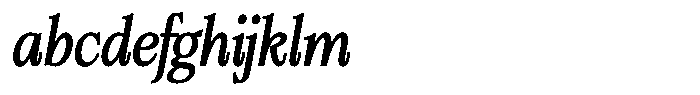Bigdora Contrast Light Semi Condensed Italic FONT