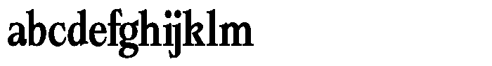 Bigdora Contrast Medium Condensed FONT