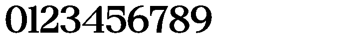 Bigdora Contrast Medium Expanded Font OTHER CHARS